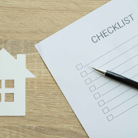 Home checklist